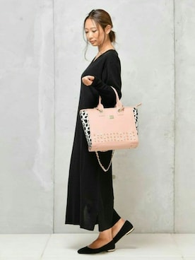 「DaTuRA（ダチュラ）のアイテム」を使った、Maiさん（レディース・161cm）の秋コーディネート