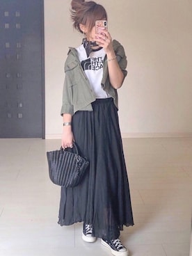 ycmさん（レディース・160cm）の春コーディネート