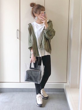 ycmさん(レディース・160cm)の春コーディネート