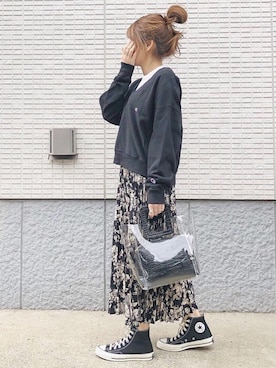 ycmさん（レディース・160cm）の春コーディネート