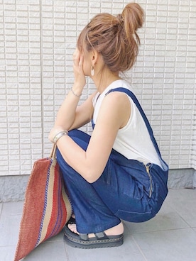 ycmさん(レディース・160cm)の夏コーディネート