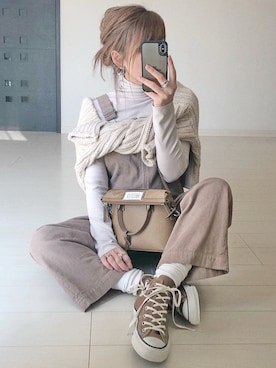 ycmさん（レディース・160cm）の冬コーディネート