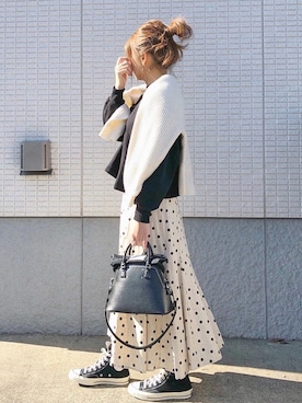 ycmさん（レディース・160cm）の冬コーディネート