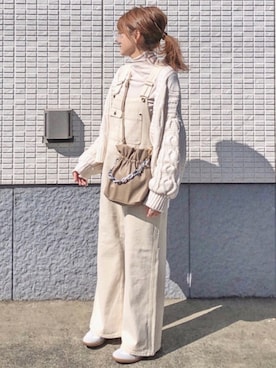 ycmさん（レディース・160cm）の冬コーディネート