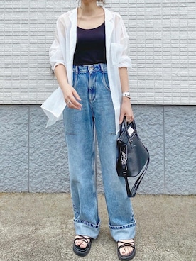 ycmさん（レディース・160cm）の夏コーディネート