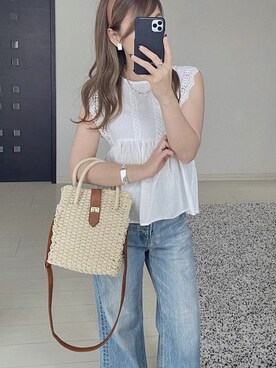 ycmさん（レディース・160cm）の春コーディネート