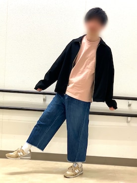 「ピンクティーシャツ」｜あんじさん（メンズ・171cm）の春コーディネート