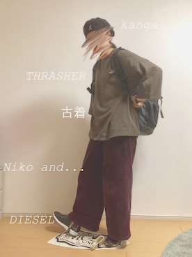 ちんとんてん。さん（レディース・162cm）の秋コーディネート