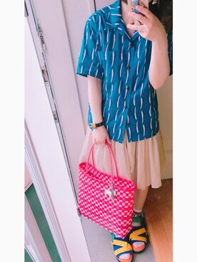 chumsさん（レディース・152cm）の夏コーディネート