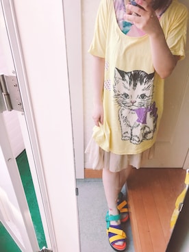 chumsさん（レディース・152cm）の夏コーディネート