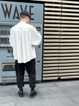 「RIN（リン）のアイテム（パンツ）」を使った、ryugoさん（メンズ・169cm）の秋コーディネート