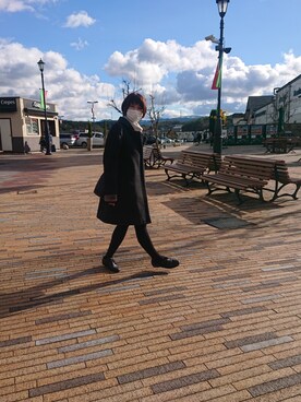 「KAORU（カオル）のアイテム」を使った、*masae*さん（レディース・160cm）の冬コーディネート