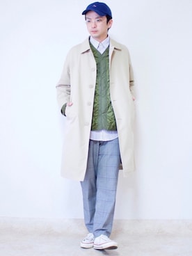 「アイラブCONVERSE」｜talow/タローさん（メンズ・176cm）の秋コーディネート