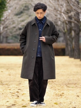 「アイテム（腕時計）」を使った、talow/タローさん（メンズ・176cm）の冬コーディネート