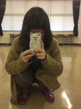 「練習着」｜さらよこ☻さん（レディース・155cm）の冬コーディネート