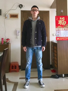 梁于宇さんのコーディネート