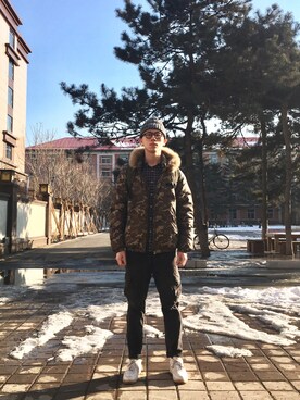 梁于宇さんのコーディネート