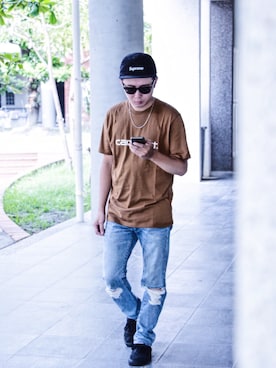 白皓さんのコーディネート