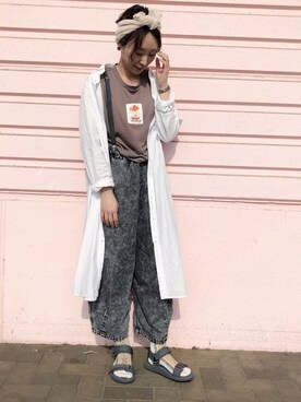 sayakaさん（レディース・154cm）の春コーディネート