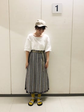 sayakaさん（レディース・154cm）の夏コーディネート