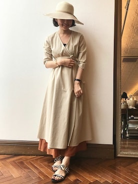 「Code Kelly（コードケリー）のアイテム」を使った、nano・universe lady's　STAFFさん（レディース・162cm）の春コーディネート