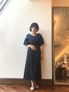 nano・universe lady's　STAFFさん（レディース・162cm）の春コーディネート