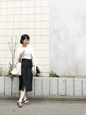 nano・universe lady's　STAFFさん（レディース・162cm）の春コーディネート