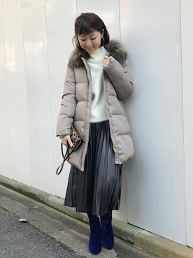 nano・universe lady's　STAFFさん（レディース・162cm）の秋コーディネート