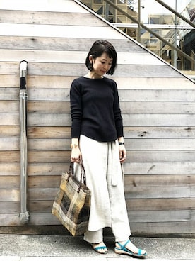 nano・universe lady's　STAFFさんのコーディネート