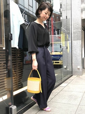 nano・universe lady's　STAFFさんのコーディネート