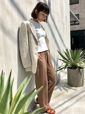 nano・universe lady's　STAFFさんのコーディネート