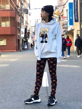 HYSTERIC GLAMOURのレギンス/スパッツを使った人気ファッション