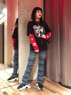 aykさん（レディース・157cm）の冬コーディネート