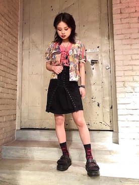 MOUNTAIN CAT pt タンクトップを使った人気ファッションコーディネート