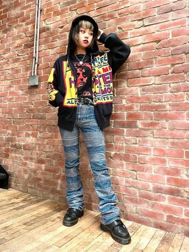 aykさん（レディース・157cm）の冬コーディネート