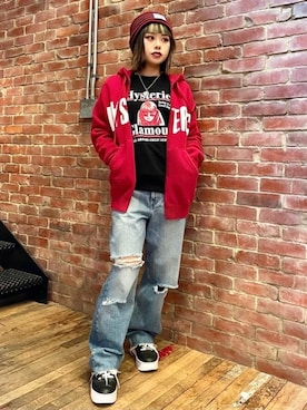 aykさん（レディース・157cm）の冬コーディネート