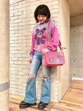 aykさん（レディース・157cm）の冬コーディネート