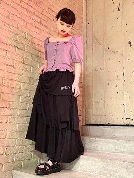 aykさん（レディース・157cm）の夏コーディネート