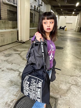 「シャツジャケット」｜「アイテム（財布/小物）」を使った、aykさん（レディース・157cm）の夏コーディネート