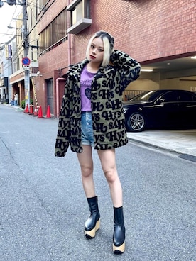 aykさん（レディース・157cm）の秋コーディネート