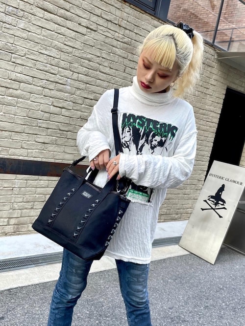 HYSTERIC GLAMOUR（ヒステリックグラマー）の「STUDS CANVAS クロス