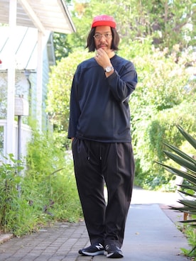 「C.E.L.STORE（セルストア）のアイテム（シューズ）」を使った、MATSUMOTOHIKOさん（メンズ・173cm）の秋コーディネート
