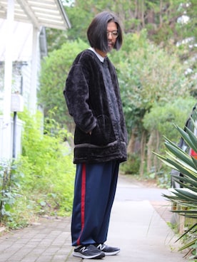 「C.E.L.STORE（セルストア）のアイテム（シューズ）」を使った、MATSUMOTOHIKOさん（メンズ・173cm）の秋コーディネート