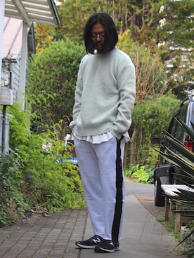 「C.E.L.STORE（セルストア）のアイテム（シューズ）」を使った、MATSUMOTOHIKOさん（メンズ・173cm）の秋コーディネート