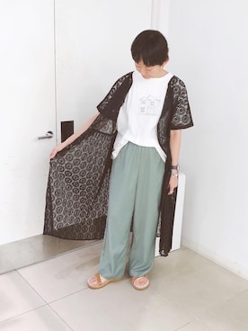 はせきよさん（レディース・160cm）の夏コーディネート