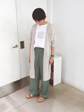 はせきよさん（レディース・160cm）の夏コーディネート