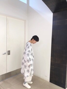 「ARMEN（アーメン）のアイテム」を使った、はせきよさん（レディース・160cm）の冬コーディネート