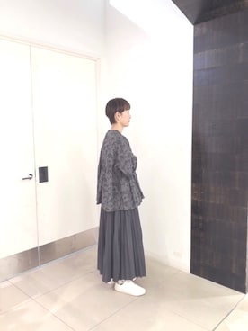 「ARMEN（アーメン）のアイテム」を使った、はせきよさん（レディース・160cm）の春コーディネート