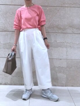 「フォローミー」｜はせきよさん（レディース・160cm）の春コーディネート