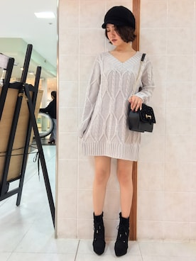 Kaoriさん(レディース・156cm)の秋コーディネート